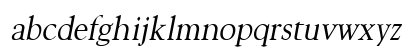 Enclave Oblique Lowercase Preview