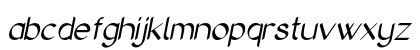 Entreon Italic Lowercase Preview