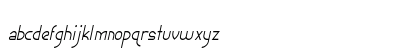 EphemerianThin Italic Lowercase Preview