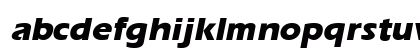 EraserBlack Oblique Lowercase Preview
