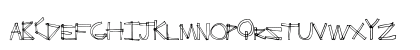 ErectAngle Regular Lowercase Preview