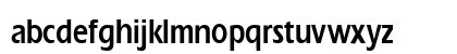 ErgoeCondensed Bold Lowercase Preview