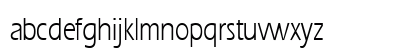 ErgoeCondensed Regular Lowercase Preview