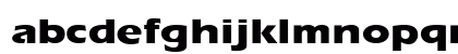 ErgoeExtraboldExpanded Regular Lowercase Preview