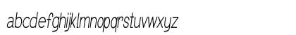 Erodom Condensed Italic Preview