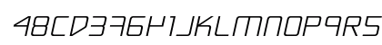 Escape Artist Expanded Semi-Italic Expanded Semi-Italic Lowercase Preview