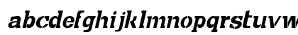 Escudo Oblique Lowercase Preview