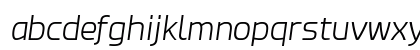 Esphimere Light Italic Lowercase Preview