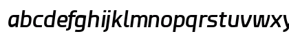Esphimere Semi Bold Italic Lowercase Preview