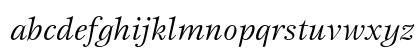 ITC Esprit Book Italic Preview