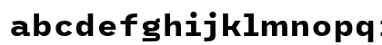 ETC Trispace ExtraBold Lowercase Preview
