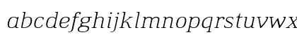 Ethos Expanded Thin Italic Preview