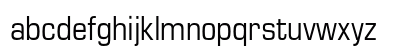 Eurostile Condensed Lowercase Preview