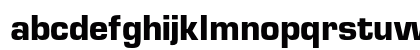 Eurostile LT Std Bold Lowercase Preview