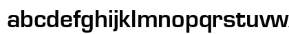 Eurostile LT Std Demi Lowercase Preview