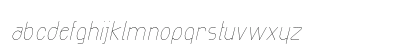 Exacta Light-Italic Lowercase Preview