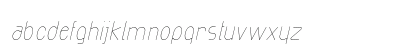 Exacta Light-Italic Lowercase Preview