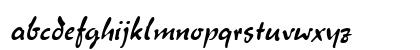 Menthol Italic Lowercase Preview