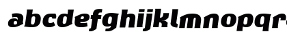 Exert Italic Lowercase Preview