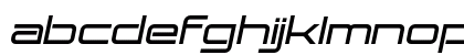 Expansiva Bold Italic Lowercase Preview