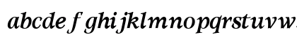 ExpositionSSK Bold Italic Lowercase Preview