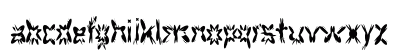 F2FHogRoach LT Std Regular Lowercase Preview