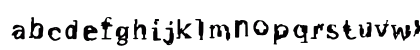 F2FMadameButterfly LT Std Regular Lowercase Preview