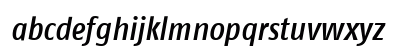 FagoCo Medium Italic Lowercase Preview
