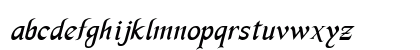 Merced Italic Lowercase Preview