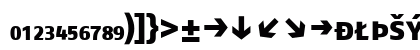 FagoNo ExtraBold Lowercase Preview