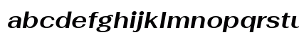 Fahkwang Bold Italic Lowercase Preview