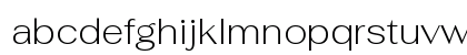 Fahkwang ExtraLight Lowercase Preview