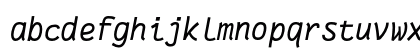 Fantasque Sans Mono Italic Preview