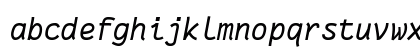 Fantasque Sans Mono Italic Preview