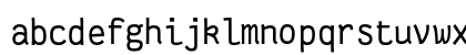 Fantasque Sans Mono Regular Lowercase Preview