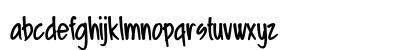 Faranvale Condensed Bold Lowercase Preview
