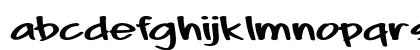 Faranvale Extra-expanded Bold Lowercase Preview