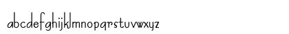 FashionNarrow Bold Lowercase Preview