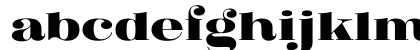 Fat Flamingo5 Regular Lowercase Preview