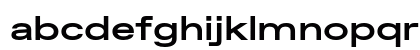 Favorit Std Bold Exp Bold Lowercase Preview