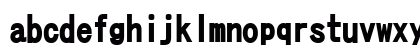 FC￿S￿V￿b￿N￿￿H Regular Lowercase Preview