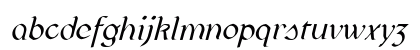 Federhozen Italic Preview