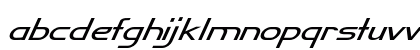Feldspar Extra-expanded Italic Lowercase Preview