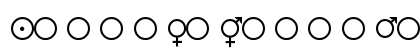 Female and Male Symbols Regular Preview