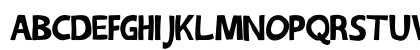 Festival Jomfruer chunky Lowercase Preview