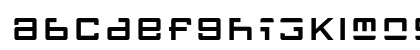 FFGothic TwoOne Lowercase Preview
