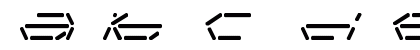 Fifteen Segment Rush Mono LDR Regular Lowercase Preview