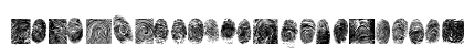 finger print tfb Regular Lowercase Preview