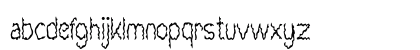 Finnicker Condensed Regular Lowercase Preview