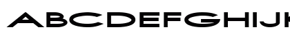 First Blind 2 Regular Lowercase Preview